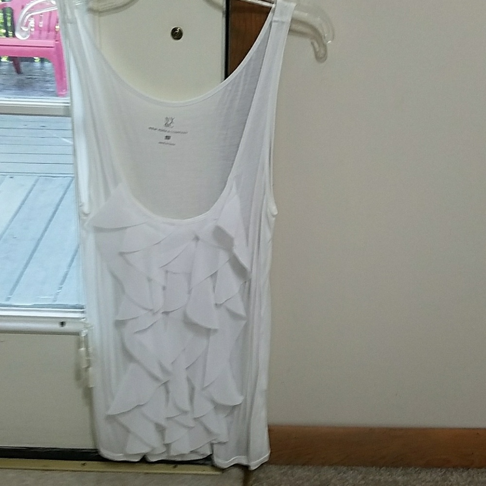 Ruffled tier New York and Co top